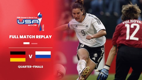 Alemanha x Rússia | Quartas de final | Copa do Mundo Feminina da FIFA EUA 2003 | Jogo completo
