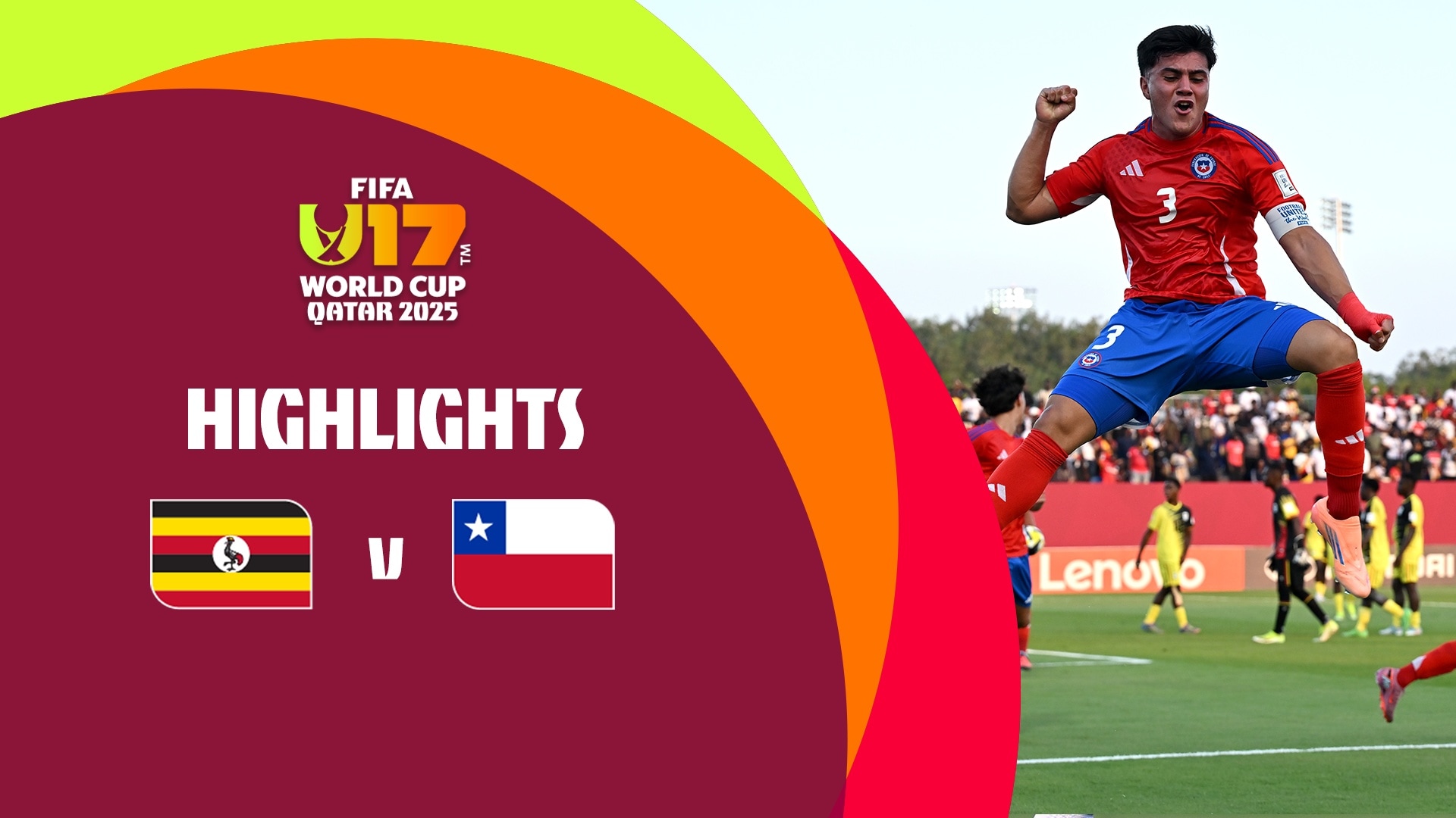 Uganda - Cile | Coppa del Mondo FIFA U-17 Qatar 2025 | Highlights