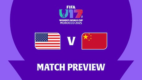 États-Unis - RP Chine | Groupe C | Coupe du Monde Féminine U-17 de la FIFA, Maroc 2025™ | Présentation du match