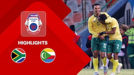 África do Sul x Comores | Semifinais | HOLLYWOODBETS COSAFA Cup 2025 | Melhores momentos