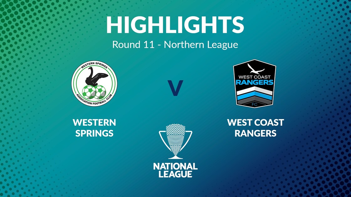 Western Springs v West Coast Rangers | Round 11 | Northern League | Men ...