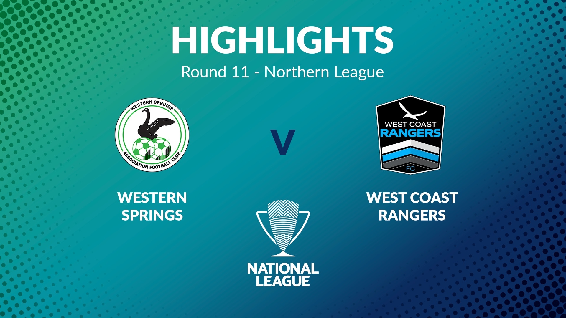 Western Springs v West Coast Rangers | Round 11 | Northern League | Men's National League Regional Phase | Highlights
