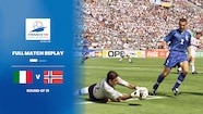 Italy v Norway | Round of 16 | 1998 FIFA World Cup France™ | Full