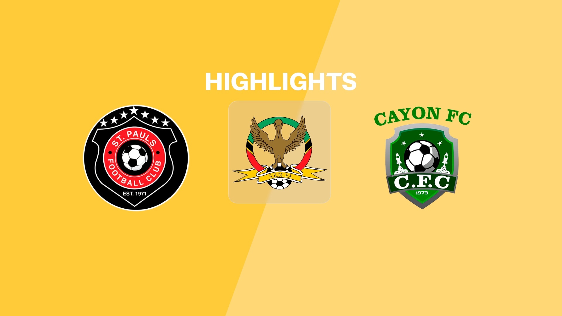 St. Pauls United - Cayon FC | Playoffs | SKNFA Premier League 2025 | Highlights