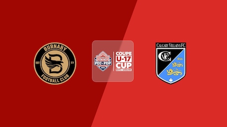 Burnaby FC - Calgary Villains FC | Boys' 2025 PDP U-17 Cup | Match completo