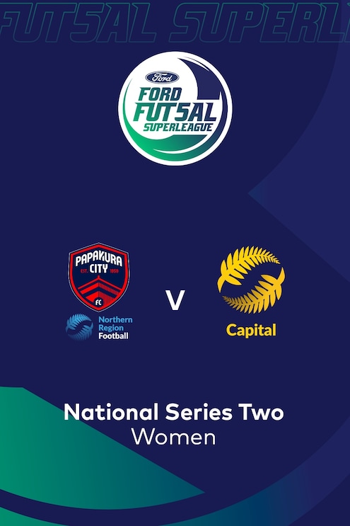 Papakura City x NRF vs Capital Futsal | SuperLiga de Fútbol Sala Ford 2025 (Femenina) | Partido completo