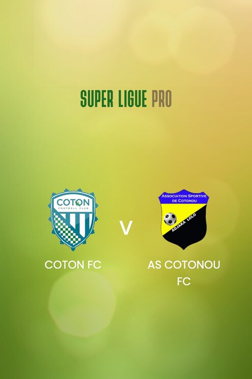 Coton FC - AS Cotonou FC | Super Ligue Pro 2024/25 | Spiel in voller Länge