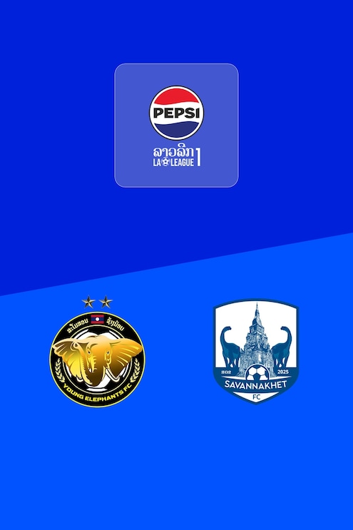 Young Elephants FC  - Savannakhet FC | Lao League 1 2025/26 | Match completo