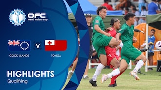 Cook Islands v Tonga | OFC Men's Nations Cup Qualifying | Highlights