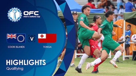 Cook Islands v Tonga | OFC Men's Nations Cup Qualifying | Highlights