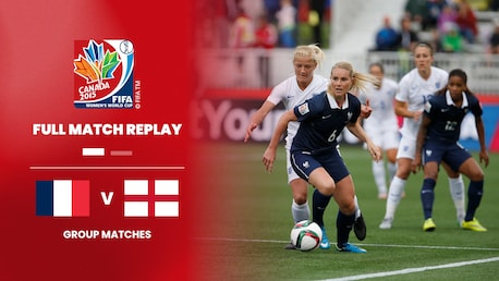 França x Inglaterra | Grupo F | Copa do Mundo Feminina da FIFA Canadá 2015 | Jogo completo