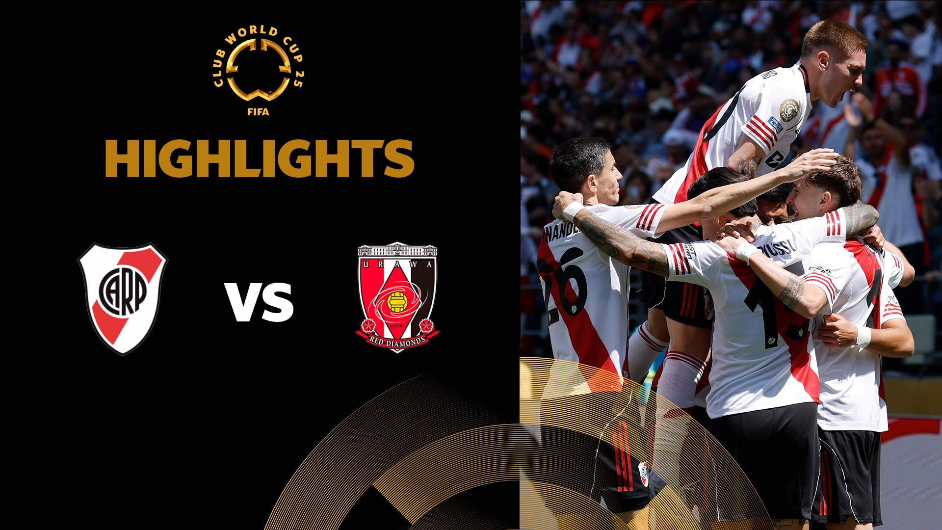 CA River Plate - Urawa Red Diamonds | Gruppo E | FIFA Club World Cup 2025™ | Highlights