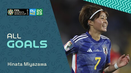 Hinata Miyazawa | Todos los goles | Copa Mundial Femenina de la FIFA Australia & Nueva Zelanda 2023™