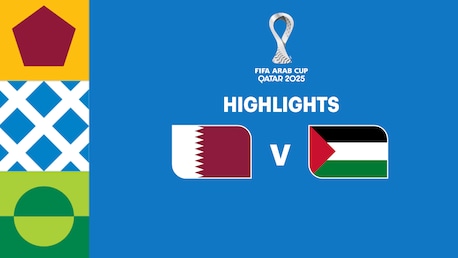 Catar x Palestina | Grupo A | Copa Árabe da FIFA Catar 2025™ | Melhores momentos
