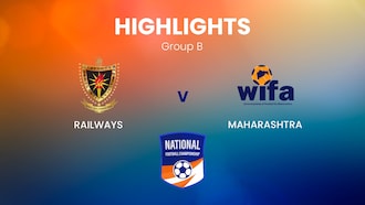 Railways v Maharashtra | Group B | Santosh Trophy | Highlights