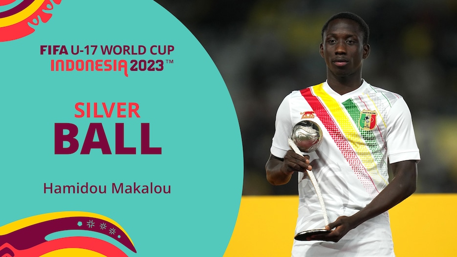 Hamidou Makalou | Bola de Prata | Copa do Mundo Sub-17 da FIFA Indonésia 2023