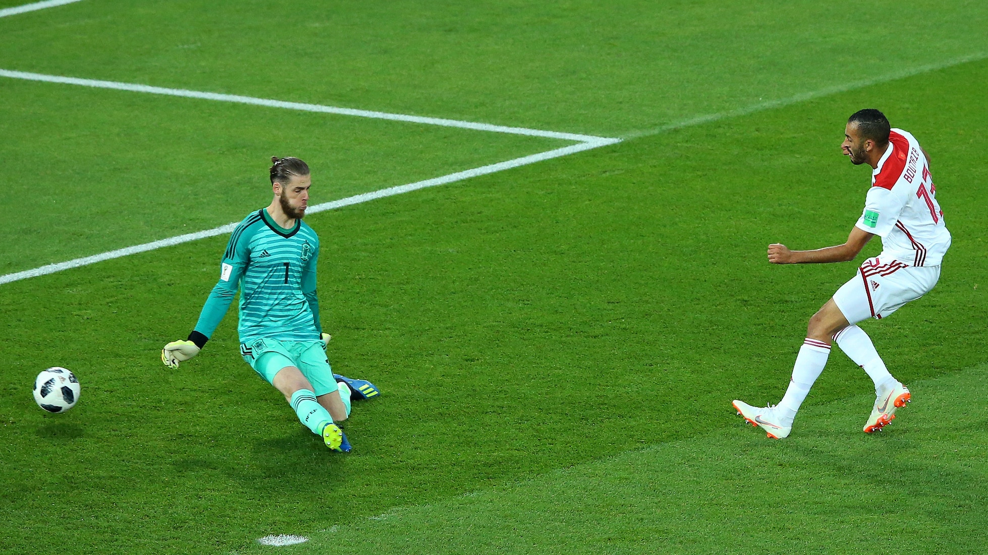 Gol de Khalid Boutaib 14' | España vs Marruecos | Copa Mundial de la FIFA Rusia 2018™