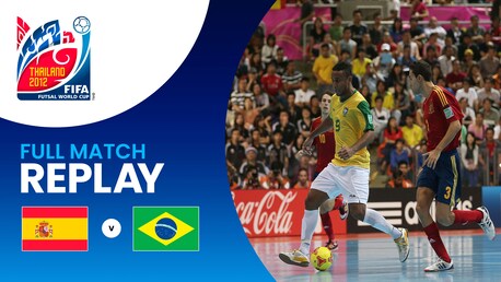 Spagna - Brasile | Finale | FIFA Futsal World Cup Thailand 2012™ | Match completo