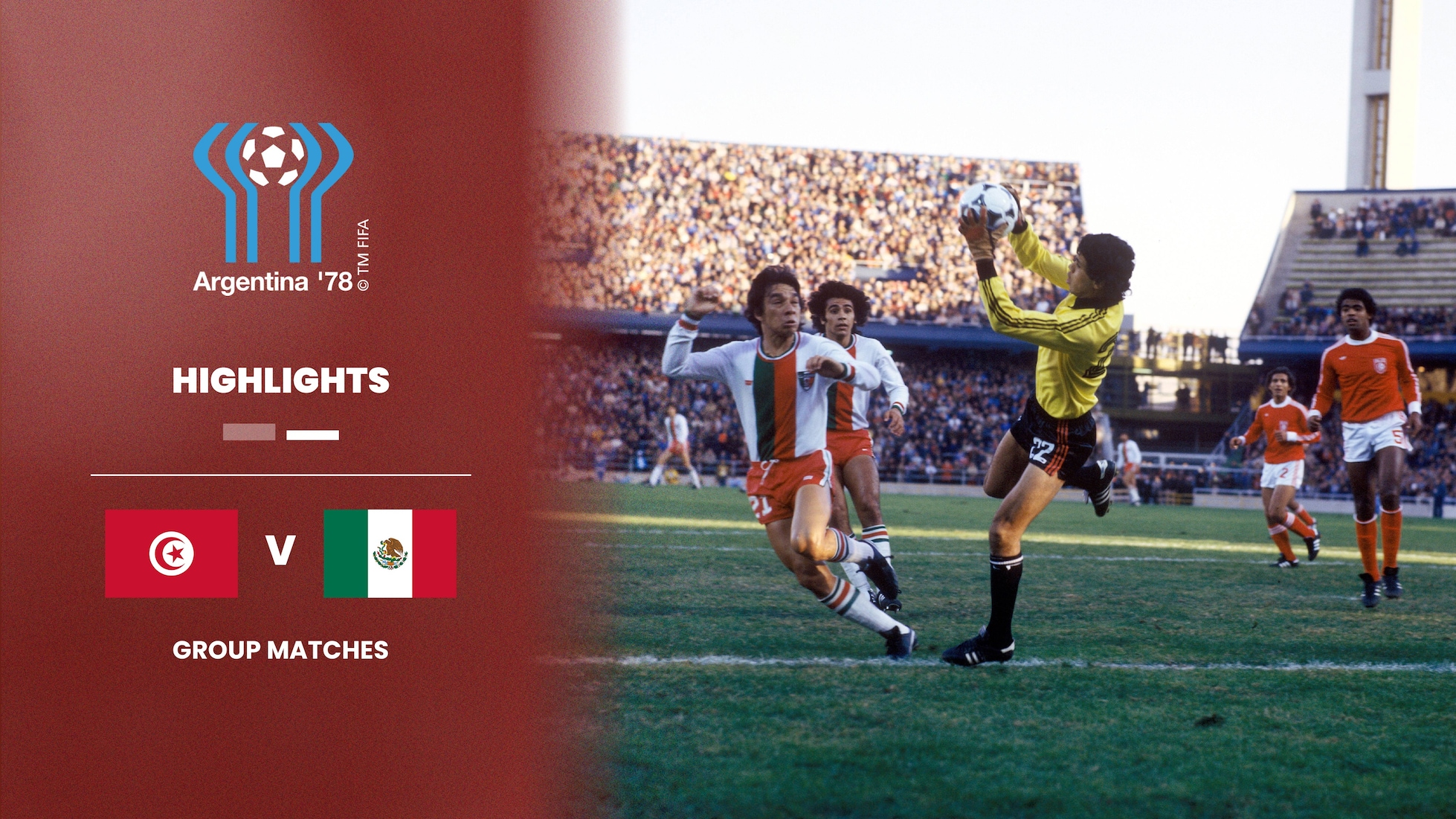 Tunísia x México | Grupo 2 | Copa do Mundo da FIFA Argentina 1978™ | Melhores momentos