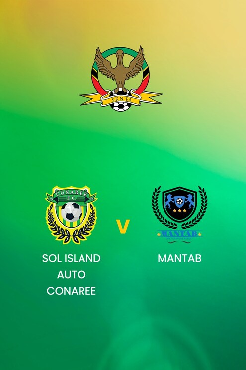 SOL Island Auto Conaree x Mantab | SKNFA Premier League 2025 | Jogo Completo