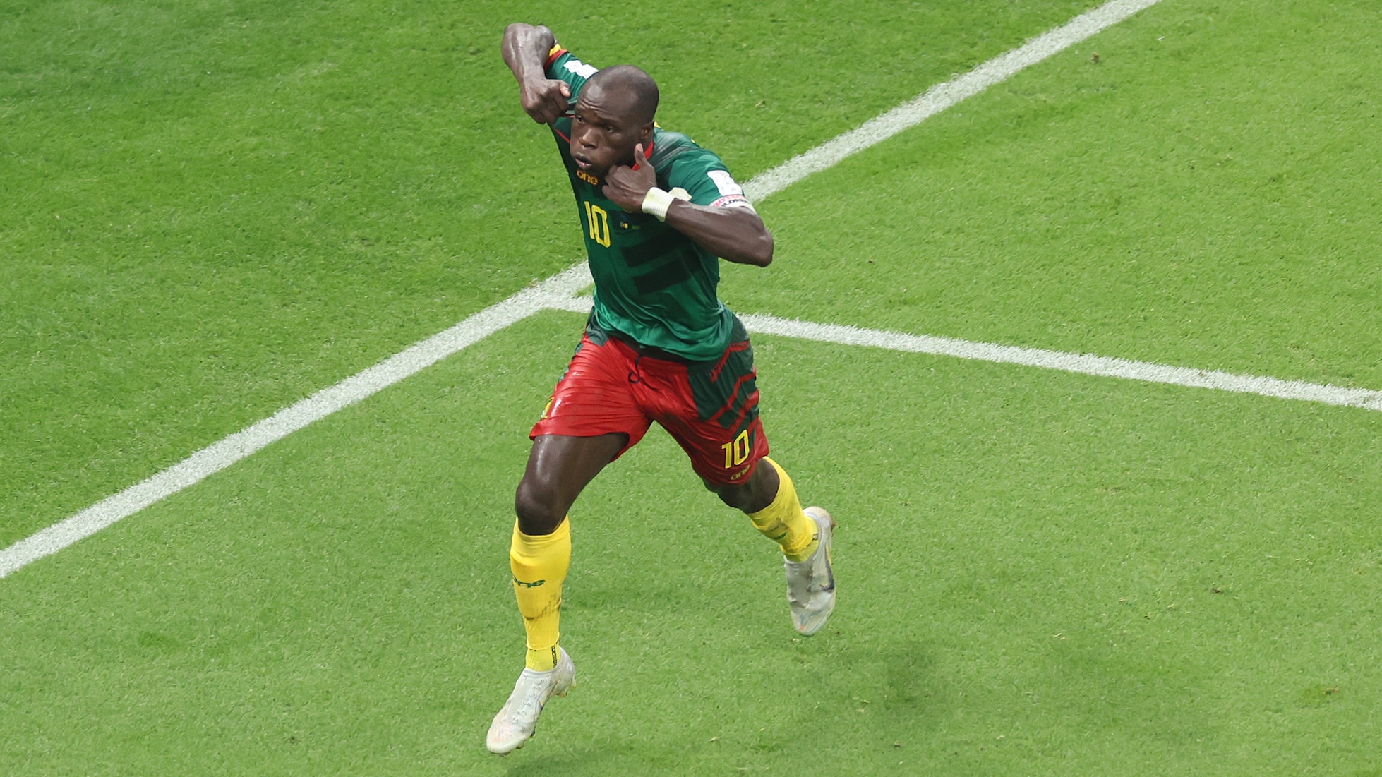 Il gol di Vincent Aboubakar al 90+2' | Camerun - Brasile | Coppa del Mondo FIFA Qatar 2022
