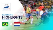 Brazil v Netherlands | Semi-finals | 1998 FIFA World Cup France