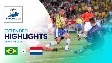 Brazil v Netherlands | Semi-finals | 1998 FIFA World Cup France™ | Extended Highlights
