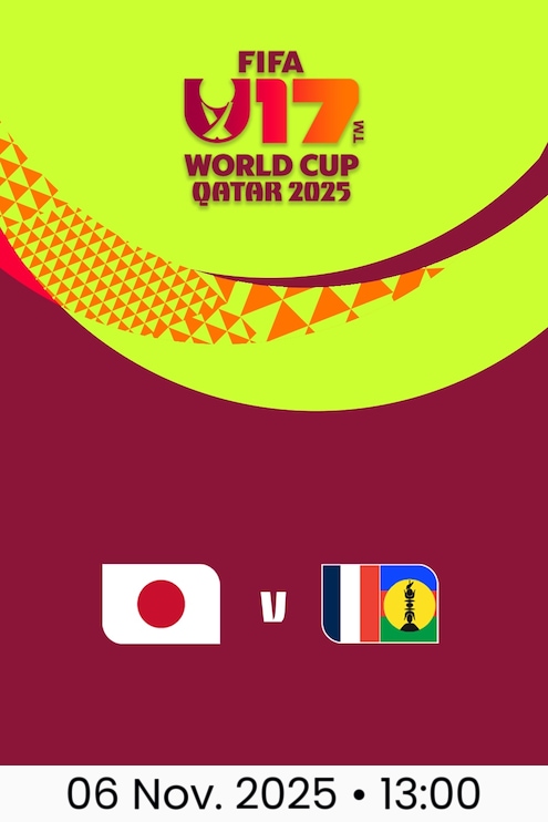Japan - Neukaledonien | FIFA U-17-Weltmeisterschaft Katar 2025™
