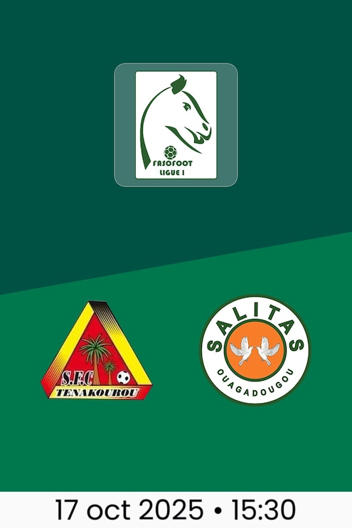 Sporting Cascades vs Salitas FC | Burkina Faso Ligue 1 2025-26