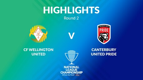 CF Wellington United - Canterbury United Pride | Women's National League Championship 2024 | Highlights
