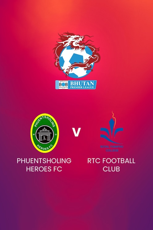Phuentsholing Heroes FC x RTC FC | Bhutan Premier League | Jogo completo