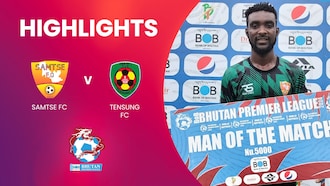 Samtse FC - Tensung FC | Bhutan Premier League | Highlights