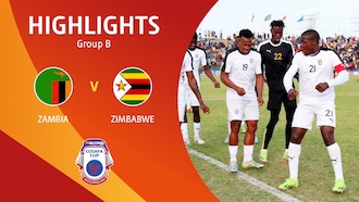 Zambia v Zimbabwe | Group B | HOLLYWOODBETS COSAFA Cup 2024 | Highlights