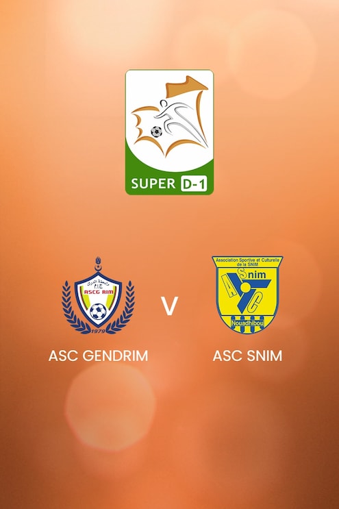 ASC Gendrim - ASC Snim | Super D-1 2024/25 | Match complet