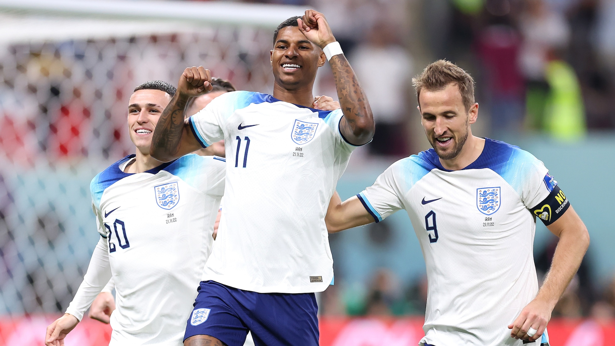 Le but de Marcus Rashford 71' | Angleterre - RI Iran | Coupe du Monde de la FIFA, Qatar 2022™