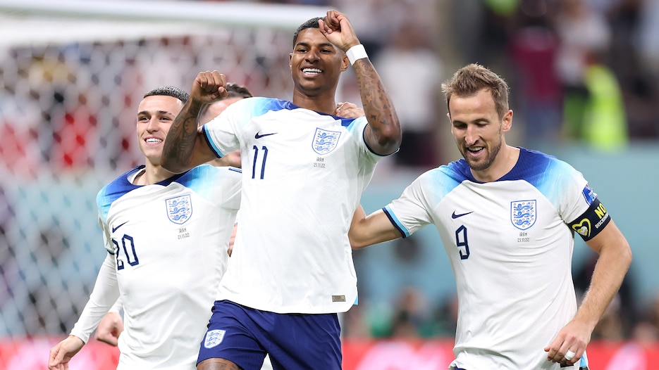 Gol de Marcus Rashford aos 71' | Inglaterra - Irã | Copa do Mundo FIFA de 2022, no Qatar