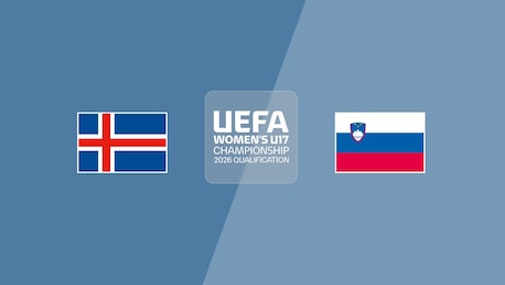 Iceland v Slovenia  | UEFA Women's U17 Championship 2026 - Qualification | Full Match Replay