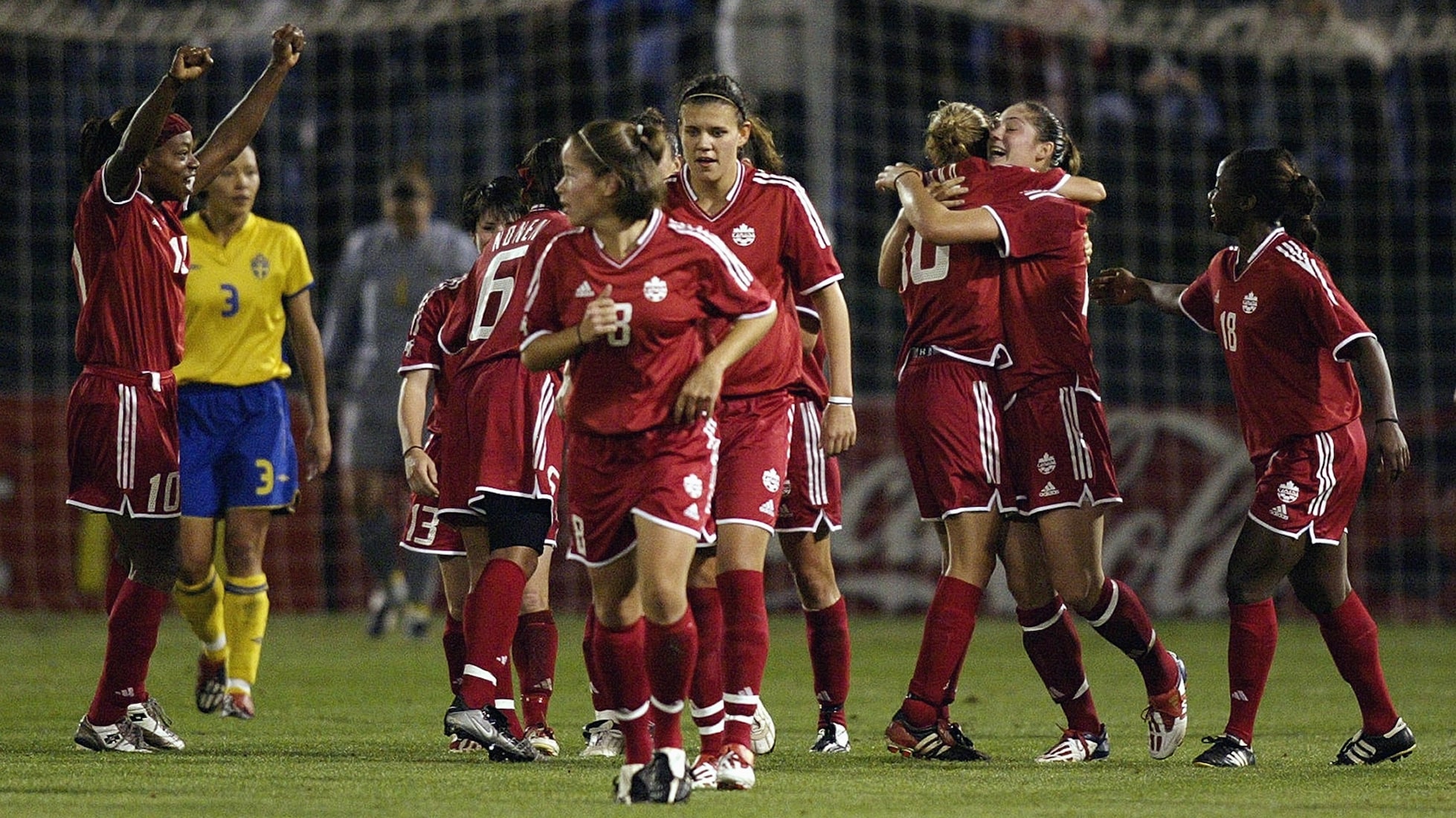 Il gol di Kara Lang al 64' | Svezia - Canada | Coppa del Mondo Femminile FIFA, USA 2003