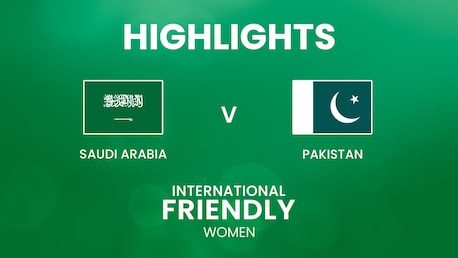 Saudiarabien - Pakistan | Frauen-Freundschaftsspiel International | Highlights