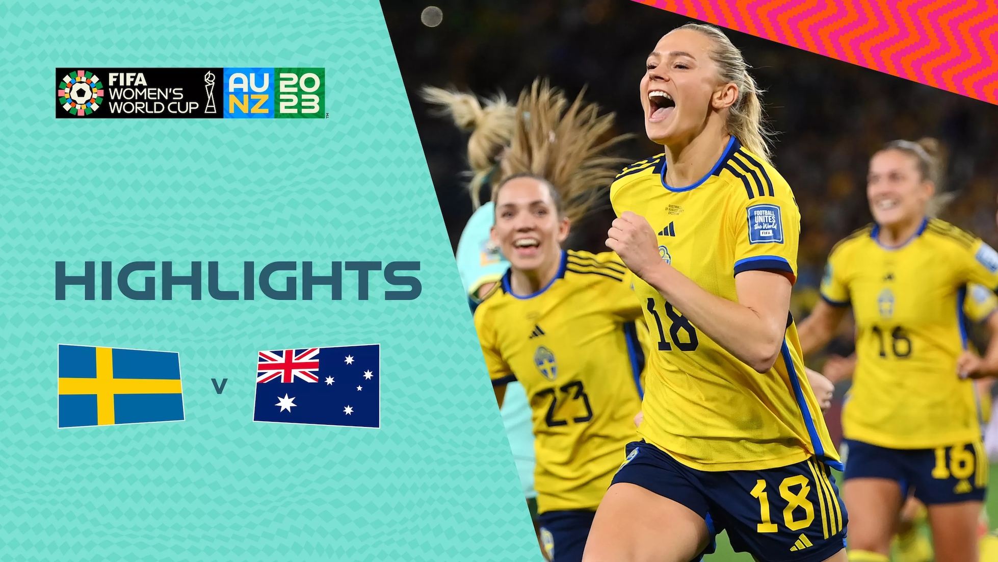 Schweden - Australien | Spiel um Platz drei | FIFA Frauen-Weltmeisterschaft Australien & Neuseeland 2023™ | Highlights