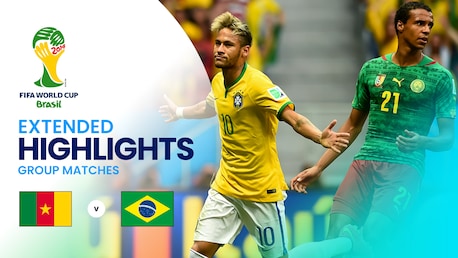 Camarões x Brasil | Fase de grupos | Copa do Mundo FIFA Brasil 2014 | Compacto