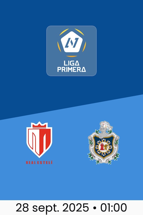 Real Estelí - UNAN-Managua | Liga Primera Nicaragua 2025/26