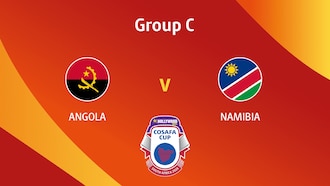 Angola v Namibia | Group C | HOLLYWOODBETS COSAFA Cup 2024 | Full Match Replay