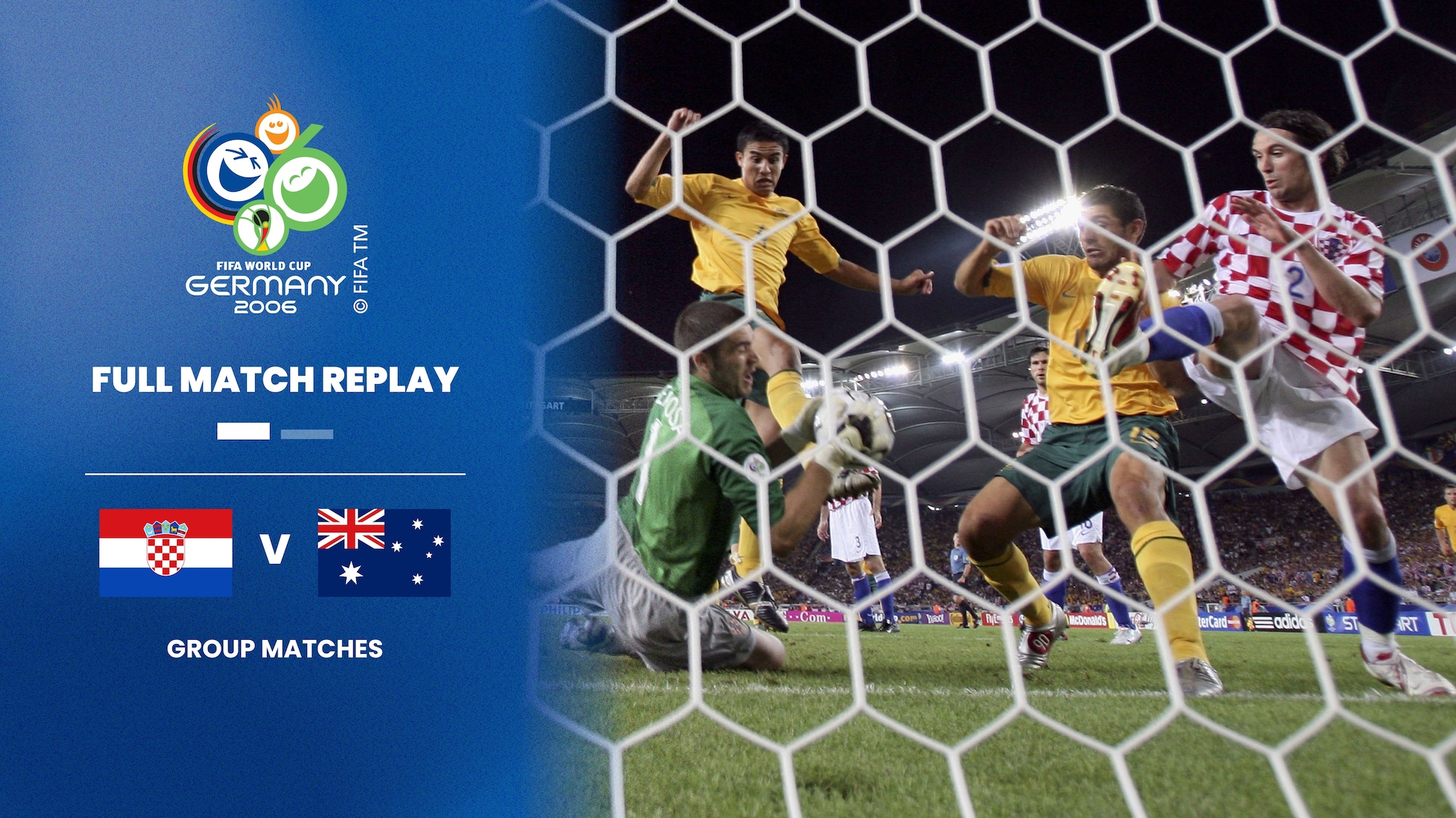 Croacia vs Australia | Grupo F | Copa Mundial de la FIFA Alemania 2006™ | Partido Completo