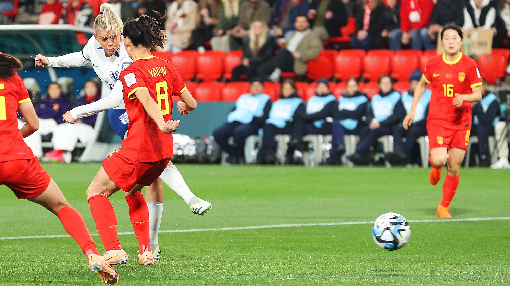 Tor von Alessia Russo 4' | VR China vs England | FIFA Frauen-Weltmeisterschaft Australien & Neuseeland 2023™