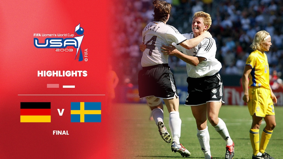 Alemanha x Suécia | Final | Copa do Mundo Feminina da FIFA EUA 2003 | Melhores momentos