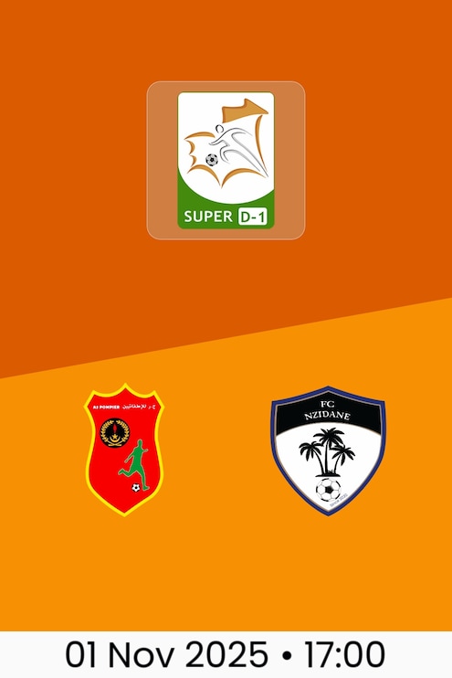 AS Pompier v FC Nzidane | Super D-1 2025/26