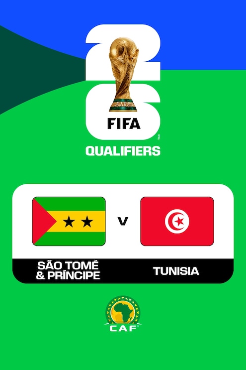 Santo Tomé y Príncipe vs Túnez | Eliminatorias de la CAF a la Copa Mundial de la FIFA 26™ | Partido completo