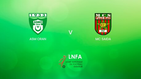 ASM Oran - MC Saida | Ligue 2 2024/25 | Algerie | Match complet