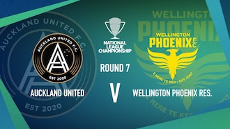 Auckland United v Wellington Phoenix | Men’s National League Championship | Highlights